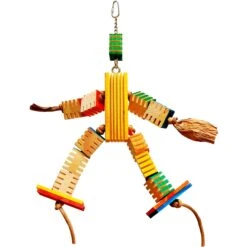 Zoo-Max Groovy Boy Bird Toy, Multicolor