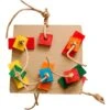 Zoo-Max Birdie Pizza Bird Toy, Multicolor -Sunny Decor Shop 979238 MAIN. AC SS1800 V1697833171