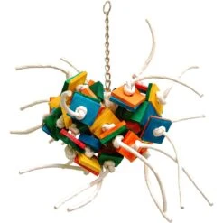 Zoo-Max Fiireball Birs Toy, Multicolor