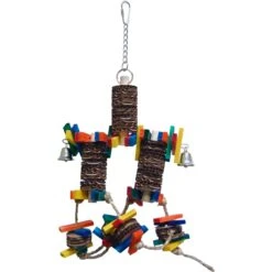 Zoo-Max POP POP Bird Toy, Multicolor