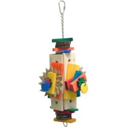 Zoo-Max Rigolo Bird Toy, Multicolor